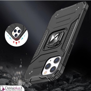 Wozinsky smūgiams atsparus dėklas su žiedu (telefonui Apple Iphone 13 Mini)   